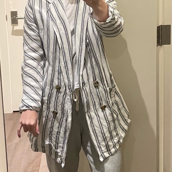Anthropologie Pilcro Linen Blazer - Picture 5 of 7
